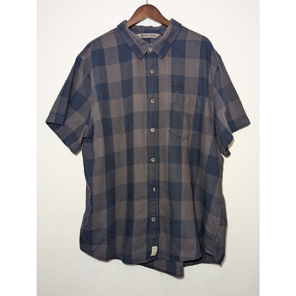 Harley Davidson Other - Harley-Davidson Shirt Mens 3XL Plaid Short Sleeve Biker Hog Flannel
